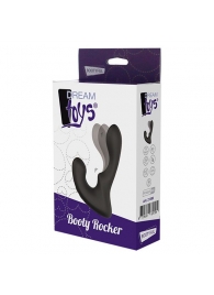 Чёрный массажер простаты с 2 моторами BOOTY ROCKER - Dream Toys - в Новошахтинске купить с доставкой