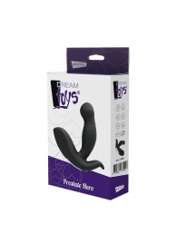Черный вибромассажер простаты PROSTATE HERO - Dream Toys - в Новошахтинске купить с доставкой