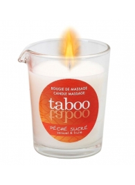 Массажное аромамасло с афродизиаками для женщин RUF Taboo Peche sucre - 60 гр. - RUF - купить с доставкой в Новошахтинске