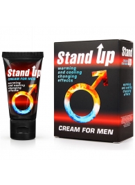 Возбуждающий крем для мужчин Stand Up - 25 гр. - Биоритм - купить с доставкой в Новошахтинске