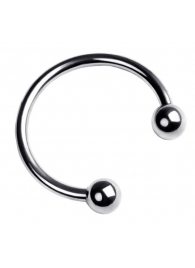 Серебристая подкова на головку пениса - ToyFa - купить с доставкой в Новошахтинске