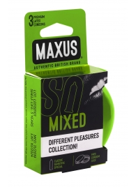 Презервативы в железном кейсе MAXUS Mixed - 3 шт. - Maxus - купить с доставкой в Новошахтинске