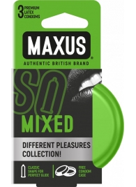 Презервативы в железном кейсе MAXUS Mixed - 3 шт. - Maxus - купить с доставкой в Новошахтинске