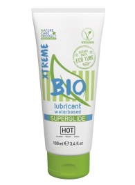 Интимный увлажняющий гель BIO SuperGlide Xtreme - 100 мл. - HOT - купить с доставкой в Новошахтинске