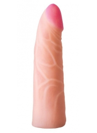 Фаллическая насадка на трусики харнесс - 17,5 см. - LOVETOY (А-Полимер) - купить с доставкой в Новошахтинске