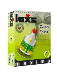 Презерватив LUXE Maxima  Сигара Хуана  - 1 шт. - Luxe - купить с доставкой в Новошахтинске