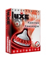 Презерватив LUXE  Exclusive   Красный Камикадзе  - 1 шт. - Luxe - купить с доставкой в Новошахтинске