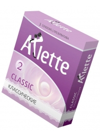Классические презервативы Arlette Classic - 3 шт. - Arlette - купить с доставкой в Новошахтинске