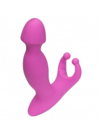 Розовый стимулятор простаты с усиками - 15 см. - 4sexdreaM - в Новошахтинске купить с доставкой