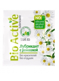 Пробник лубриканта на водной основе Bio Active - 3 гр. - Биоритм - купить с доставкой в Новошахтинске