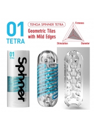 Мастурбатор SPINNER Tetra - Tenga - в Новошахтинске купить с доставкой