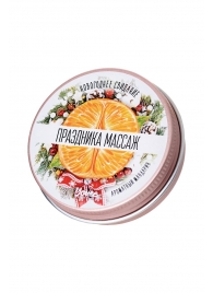 Массажная свеча «Праздника массаж» с ароматом мандарина - 30 мл. - ToyFa - купить с доставкой в Новошахтинске