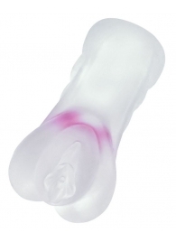 Прозрачный реалистичный мастурбатор Juicy Pussy Crystal Rose - ToyFa - в Новошахтинске купить с доставкой