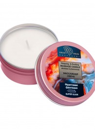 Массажная свеча  Фруктовая фантазия - БиоМед - купить с доставкой в Новошахтинске