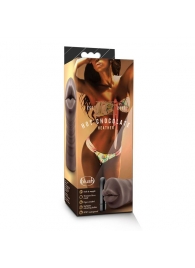 Коричневый мастурбатор-ротик Heather - Blush Novelties - в Новошахтинске купить с доставкой