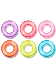 Набор из 6 эрекционных колец King of the Ring - Blush Novelties - в Новошахтинске купить с доставкой