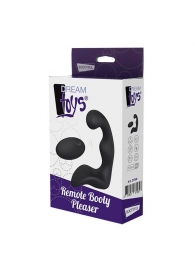 Черный вибромассажер простаты REMOTE BOOTY PLEASER - Dream Toys - в Новошахтинске купить с доставкой