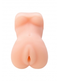 Телесный мастурбатор в виде женской фигурки - Toyfa Basic - в Новошахтинске купить с доставкой