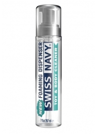 Очищающая пенка для игрушек и тела Swiss Navy Toy   Body Cleaner Foamer - 207 мл. - Swiss navy - купить с доставкой в Новошахтинске