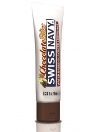 Лубрикант с ароматом шоколада Swiss Navy Chocolate Bliss Lube - 10 мл. - Swiss navy - купить с доставкой в Новошахтинске