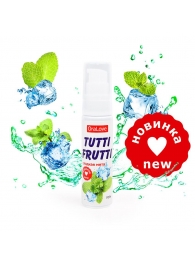 Гель-смазка Tutti-frutti со вкусом сладкой мяты - 30 гр. - Биоритм - купить с доставкой в Новошахтинске
