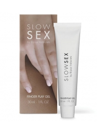 Гель для мастурбации с ароматом кокоса Slow Sex Finger Play Gel - 30 мл. - Bijoux Indiscrets - купить с доставкой в Новошахтинске