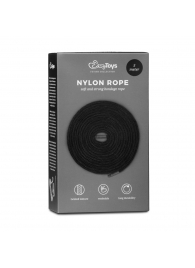 Черная веревка для бондажа Easytoys Bondage Rope - 5 м. - Easy toys - купить с доставкой в Новошахтинске