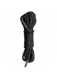 Черная веревка для бондажа Easytoys Bondage Rope - 5 м. - Easy toys - купить с доставкой в Новошахтинске
