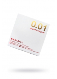 Супертонкий презерватив Sagami Original 0.01 - 1 шт. - Sagami - купить с доставкой в Новошахтинске