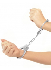 Наручники с ключами Official Handcuffs - Pipedream - купить с доставкой в Новошахтинске