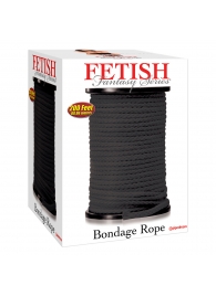 Черная веревка для связывания Bondage Rope - 60,9 м. - Pipedream - купить с доставкой в Новошахтинске