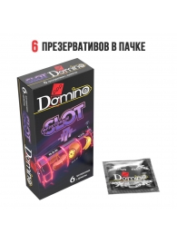 Ароматизированные презервативы DOMINO  Фруктовый слот  - 6 шт. - Domino - купить с доставкой в Новошахтинске