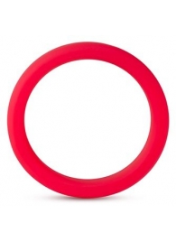 Красное эрекционное кольцо Silicone Go Pro Cock Ring - Blush Novelties - в Новошахтинске купить с доставкой