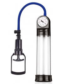 Прозрачная вакуумная помпа Sex Expert с манометром - Sex Expert - в Новошахтинске купить с доставкой