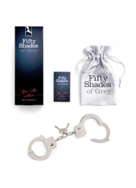 Металлические наручники Metal Handcuffs - Fifty Shades of Grey - купить с доставкой в Новошахтинске