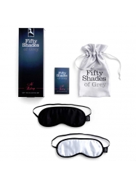 Набор из двух масок на глаза Soft Blindfold Twin Pack - Fifty Shades of Grey - купить с доставкой в Новошахтинске