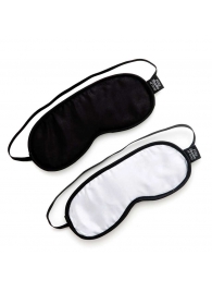 Набор из двух масок на глаза Soft Blindfold Twin Pack - Fifty Shades of Grey - купить с доставкой в Новошахтинске