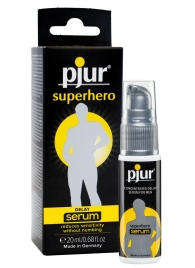 Сыворотка-пролонгатор pjur SUPERHERO Delay Serum - 20 мл. - Pjur - купить с доставкой в Новошахтинске