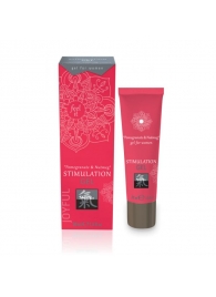 Возбуждающий интимный гель для двоих STIMULATION GEL Pomegranate   Nutmeg - 30 мл. - Shiatsu - купить с доставкой в Новошахтинске