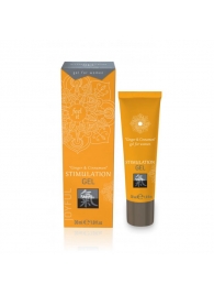 Возбуждающий интимный гель STIMULATION GEL Ginger   Cinnamon - 30 мл. - Shiatsu - купить с доставкой в Новошахтинске