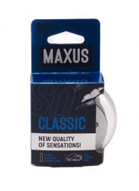Классические презервативы в пластиковом кейсе MAXUS Classic - 3 шт. - Maxus - купить с доставкой в Новошахтинске