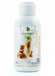 Интимный гель-смазка JUICY FRUIT с ароматом солёной карамели - 100 мл. - БиоМед - купить с доставкой в Новошахтинске