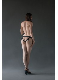 Черные трусики Better с анальной насадкой - 8 см. - Lola Games - купить с доставкой в Новошахтинске