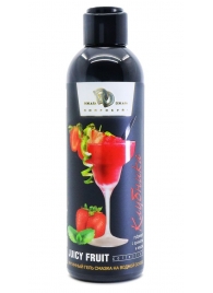 Интимный гель-смазка JUICY FRUIT с ароматом клубники - 200 мл. - БиоМед - купить с доставкой в Новошахтинске