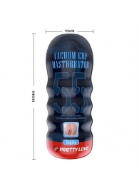 Мастурбатор-вагина Vacuum Cup Masturbator - Baile - в Новошахтинске купить с доставкой
