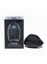 Черный инновационный мужской вибратор PULSE SOLO ESSENTIAL - Hot Octopuss - в Новошахтинске купить с доставкой