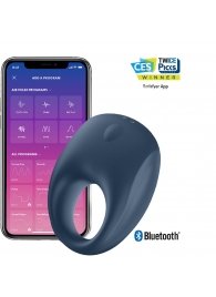 Эрекционное кольцо Satisfyer Strong One с возможностью управления через приложение - Satisfyer - в Новошахтинске купить с доставкой