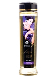 Массажное масло Libido Exotic Fruits с ароматом экзотических фруктов - 240 мл. - Shunga - купить с доставкой в Новошахтинске