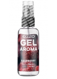 Интимный лубрикант EGZO AROMA с ароматом малины - 50 мл. - EGZO - купить с доставкой в Новошахтинске