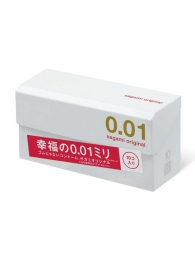 Супер тонкие презервативы Sagami Original 0.01 - 10 шт. - Sagami - купить с доставкой в Новошахтинске